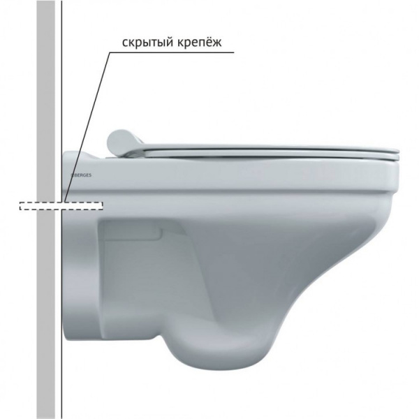 ������ BERGES ���������  ALBIT S Rimless 52 �� ������� Top Slim SO, ��������� ���������� 082147