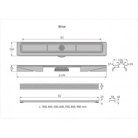 ����� �������� C1 Brise 300 ������� ���� 090028